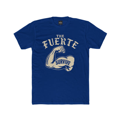 The Fuerte Survive Unisex Cotton Crew Tee - Strength Inspired Graphic T-Shirt